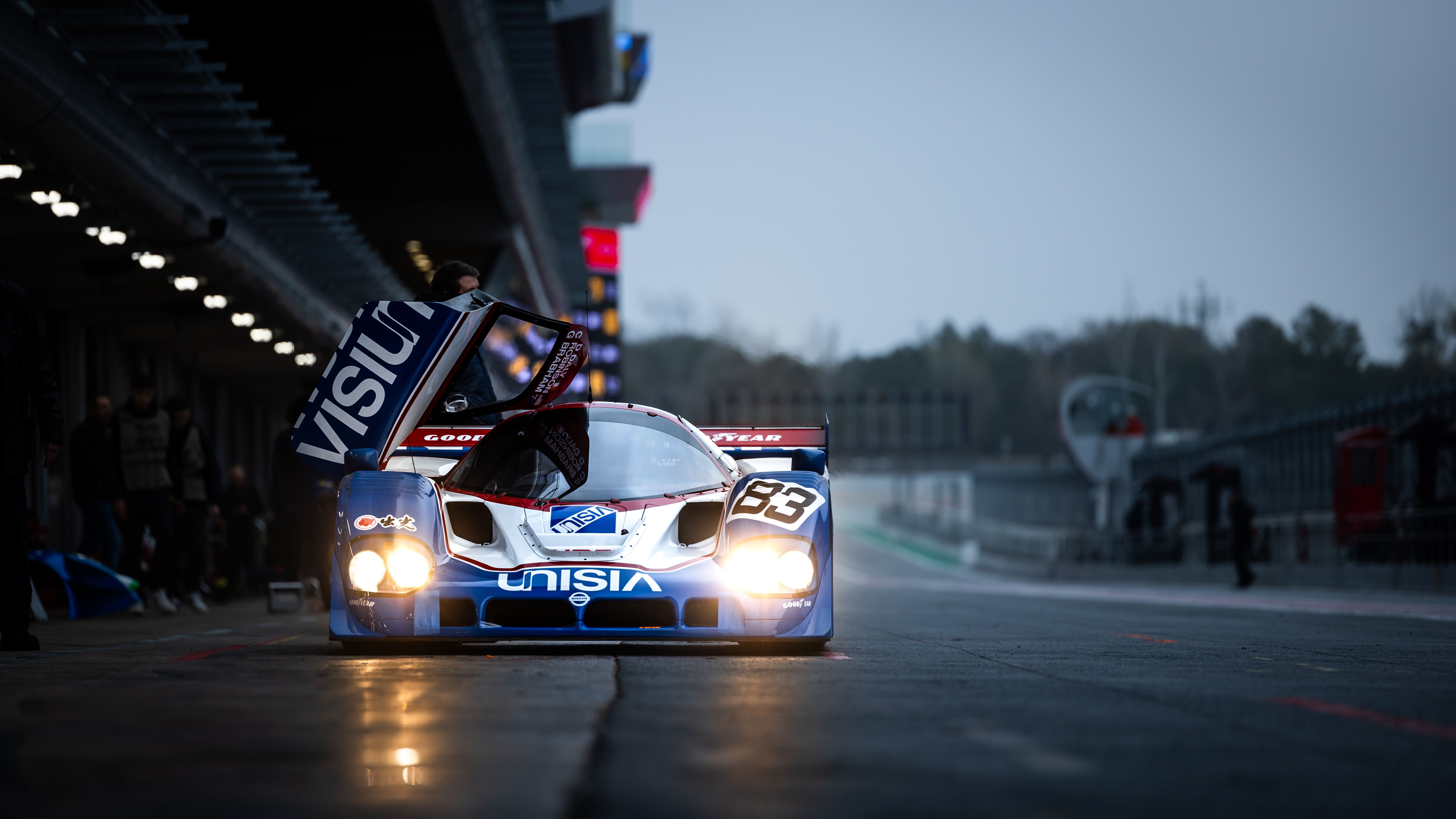 Luxury sports car